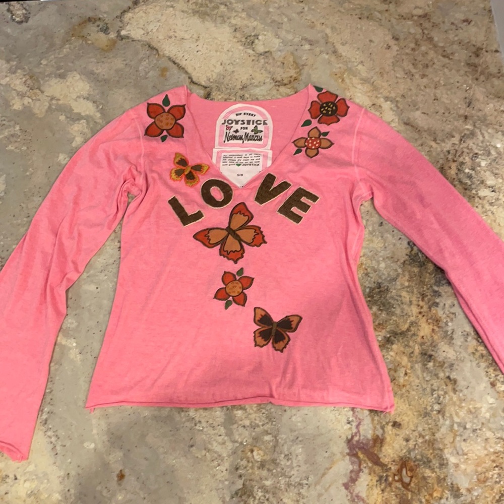 Joystick for Neiman Marcus Embroidered Top